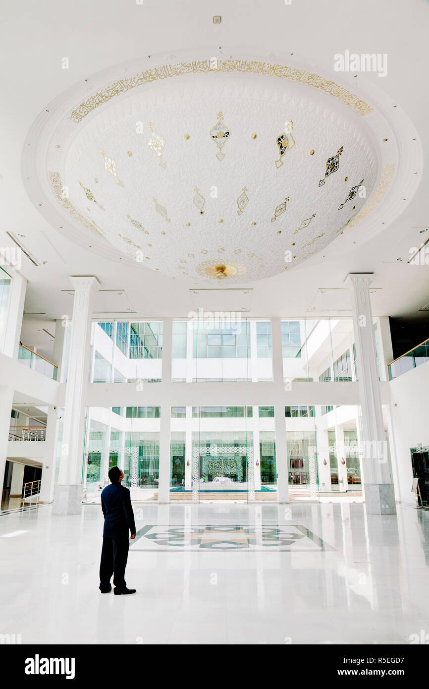 Plafond dôme du Musée des Arts Islamiques à Kuala Lumpur, Malaisie Banque D'Images