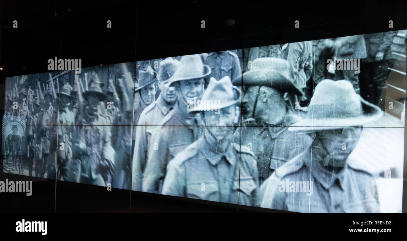 Au centre de l'ANZAC à Albany, dans l'ouest de l'Australie. Le musée examine le rôle de l'Australian and New Zealand armées dans la PREMIÈRE GUERRE MONDIALE et les convois qu'à Banque D'Images