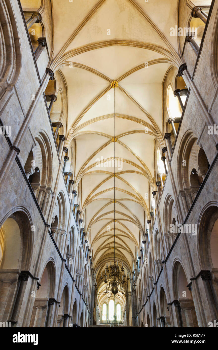 L'Angleterre, West Sussex, Chichester, Cathédrale de Chichester Banque D'Images