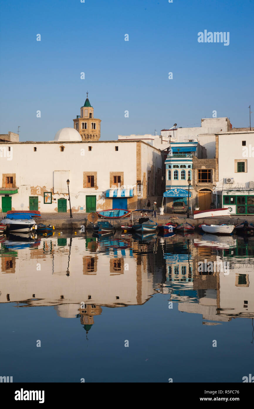 La Tunisie, le nord de la Tunisie, Bizerte, Vieux Port Banque D'Images