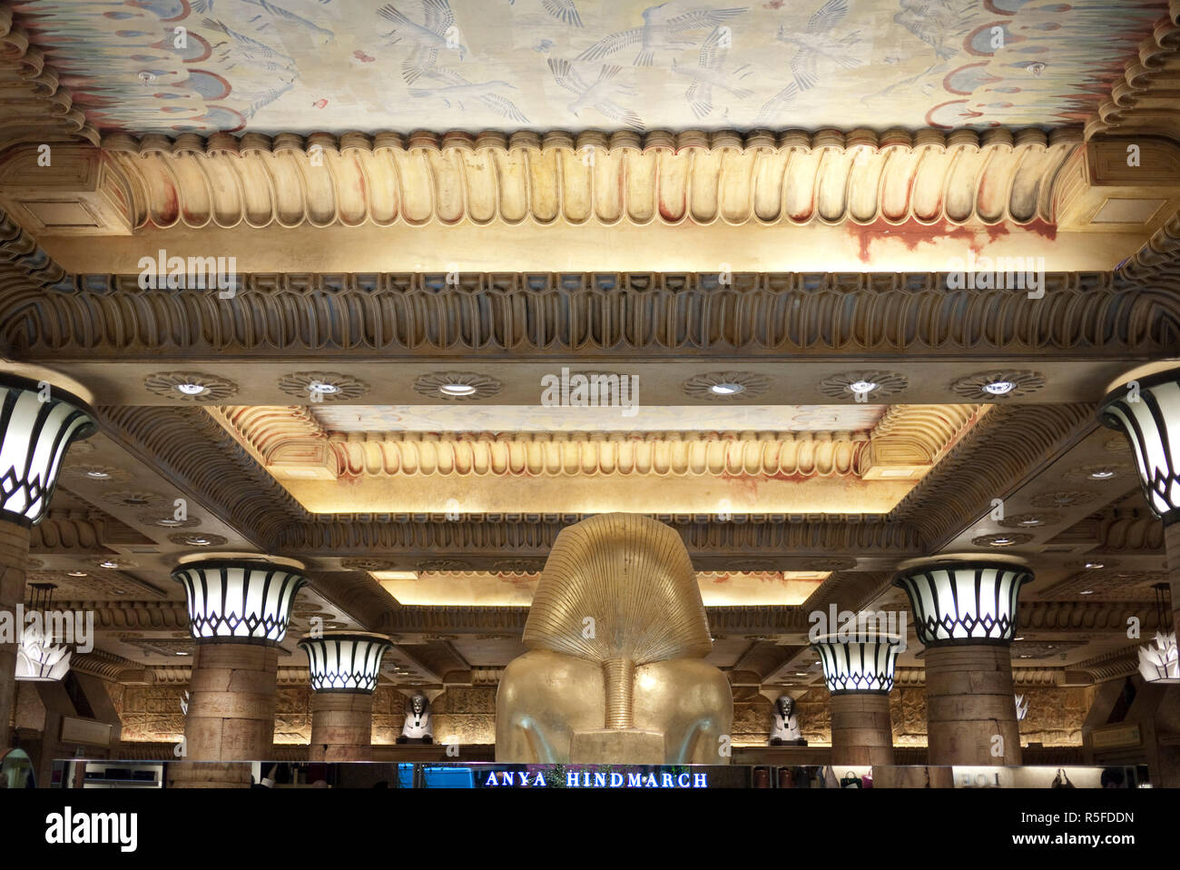 L'Égypte Prix, Harrods, Brompton Road, Knightsbridge, Londres, Angleterre Banque D'Images