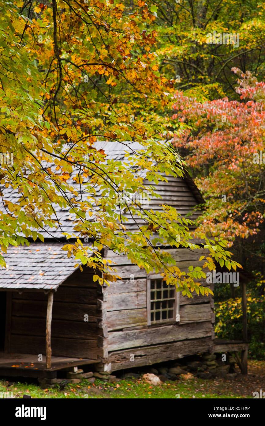 USA, Ohio, Gatlinburg, Great Smoky Mountains National Park, Bud Ogle ferme, 1883-1925 Banque D'Images