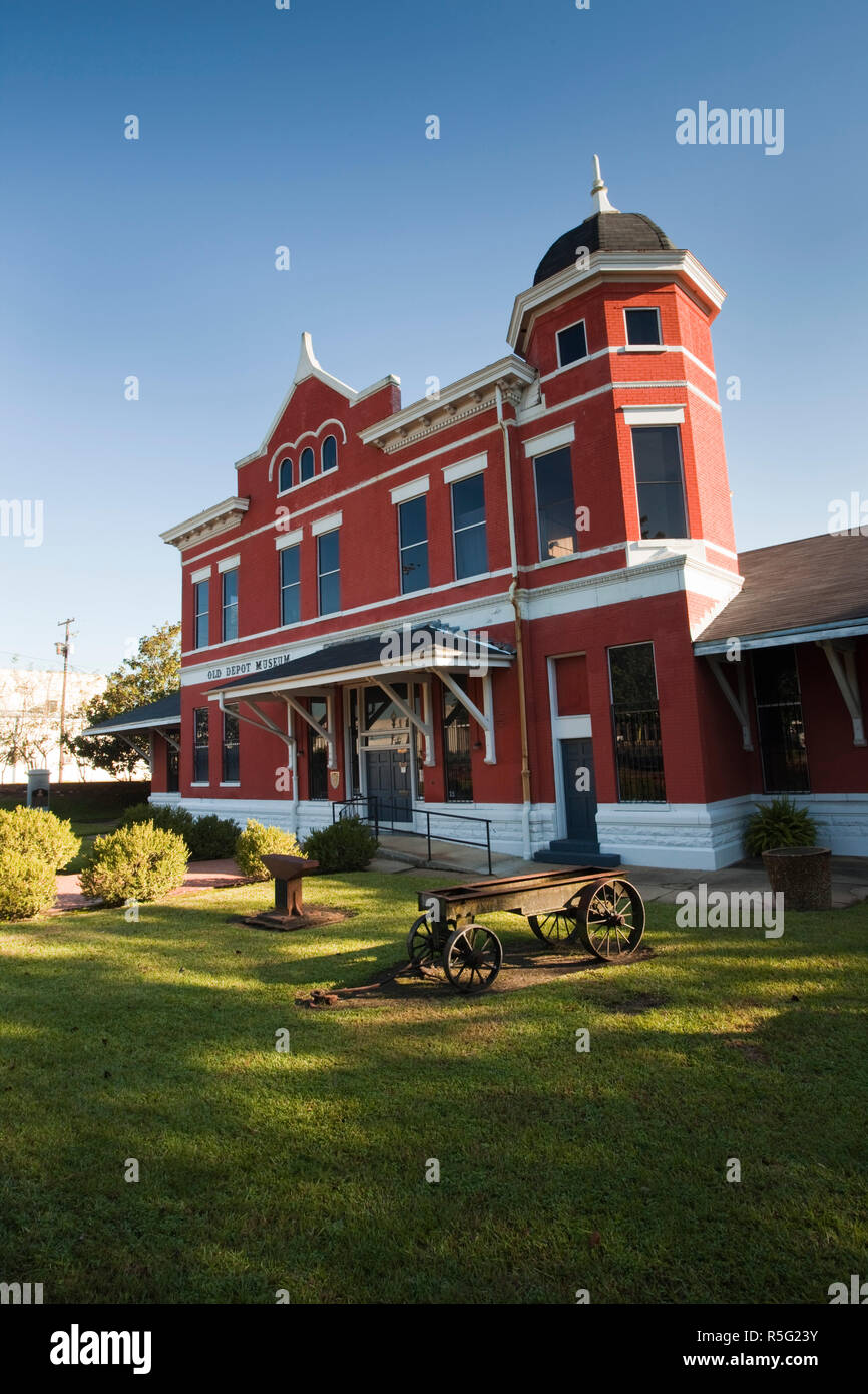 USA, Alabama, Selma, ancien Depot Museum Banque D'Images