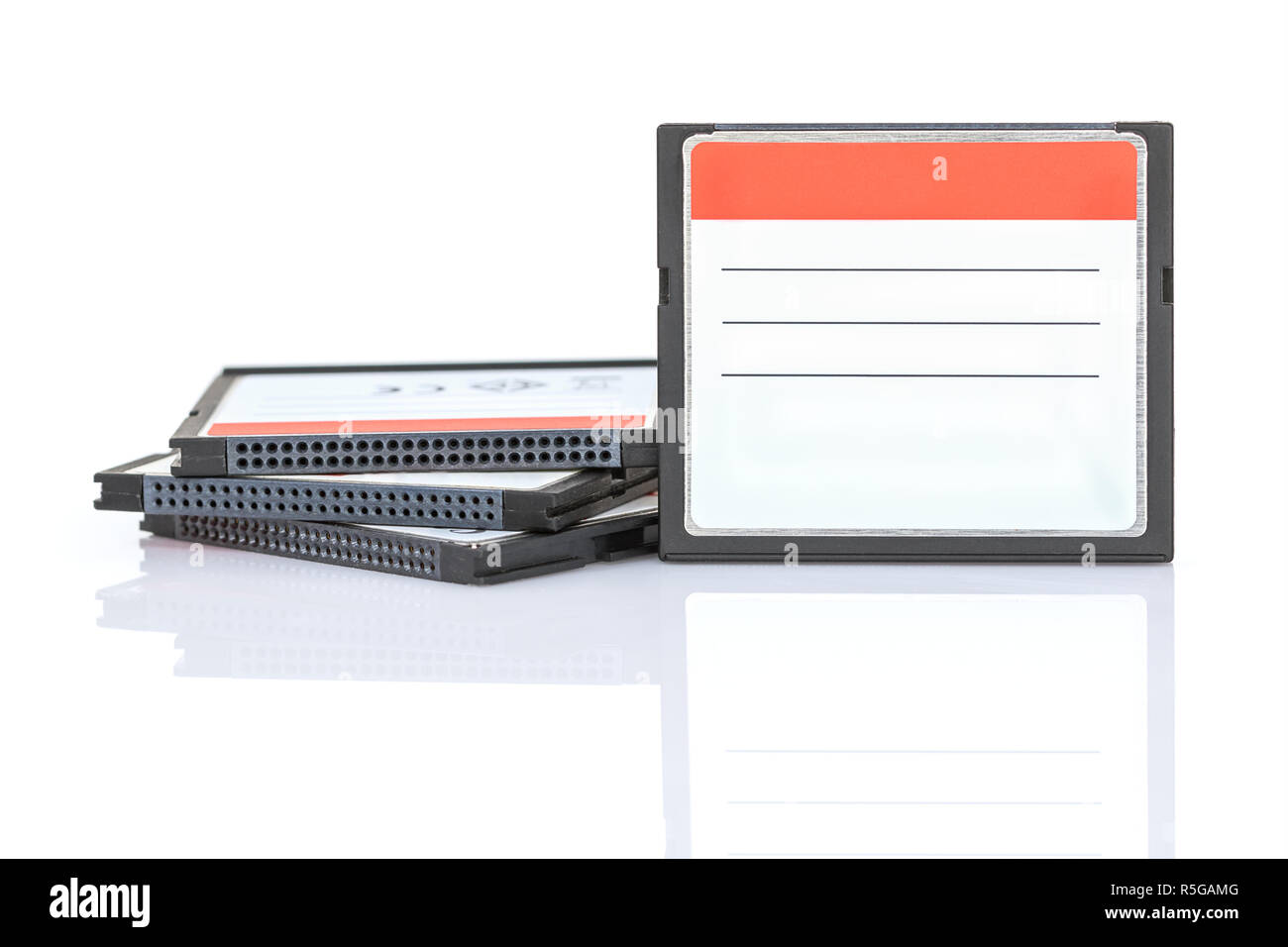 Carte mémoire Compact Flash Banque D'Images