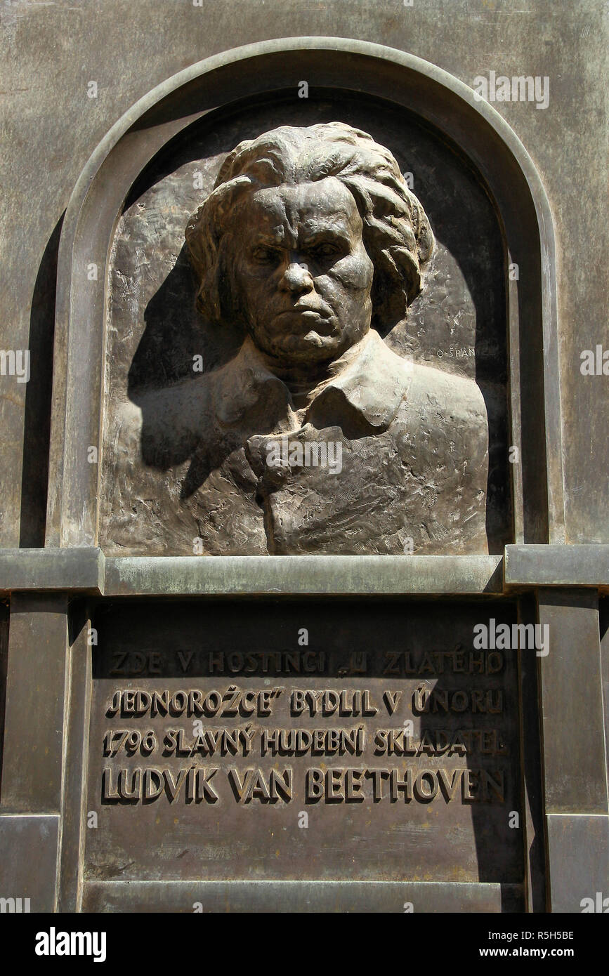 Ludwig van Beethoven Banque D'Images