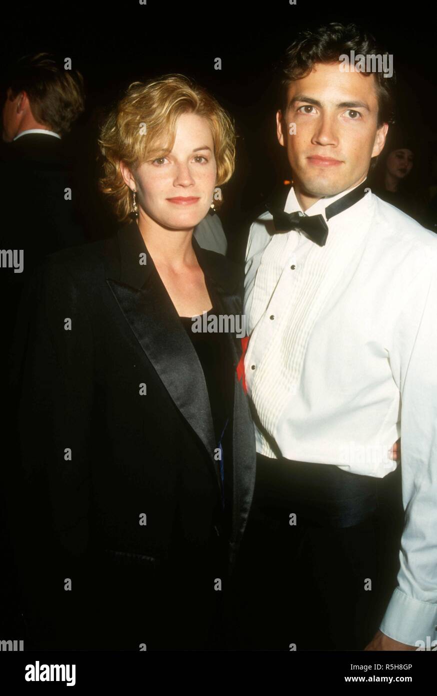 UNIVERSAL CITY, CA - 9 mars : Elisabeth Shue actrice et acteur frère Andrew Shue assister à la 19e People's Choice Awards le 9 mars 1993 à Unversal Studios à Universal City, en Californie. Photo de Barry King/Alamy Stock Photo Banque D'Images UNIVERSAL CITY, CA - 9 mars : Elisabeth Shue actrice et acteur frère Andrew Shue assister à la 19e People's Choice Awards le 9 mars 1993 à Unversal Studios à Universal City, en Californie. Photo de Barry King/Alamy Stock Photo Banque D'Images
