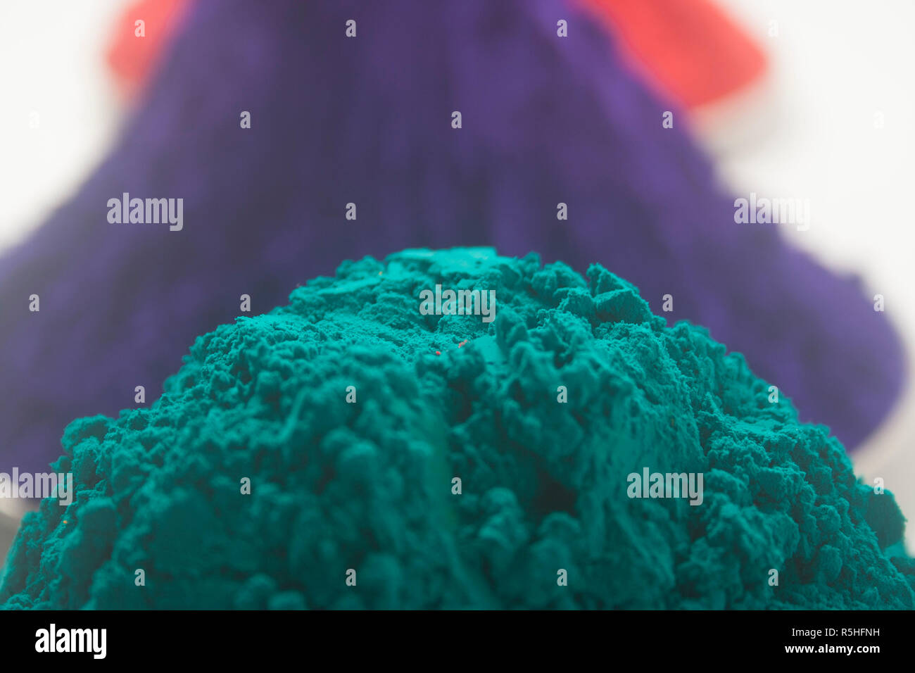 Indian Holi Célébration multi couleurs Banque D'Images