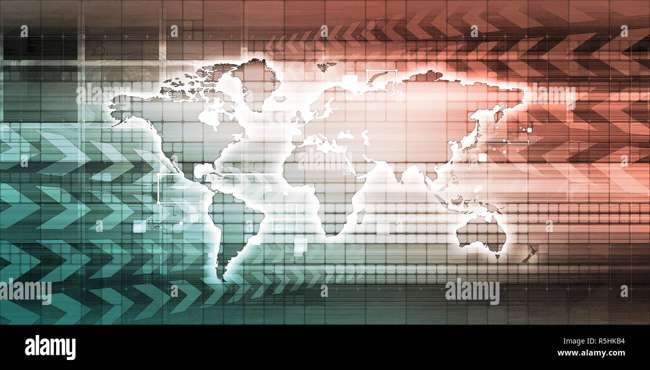 Import Export Company Banque D'Images