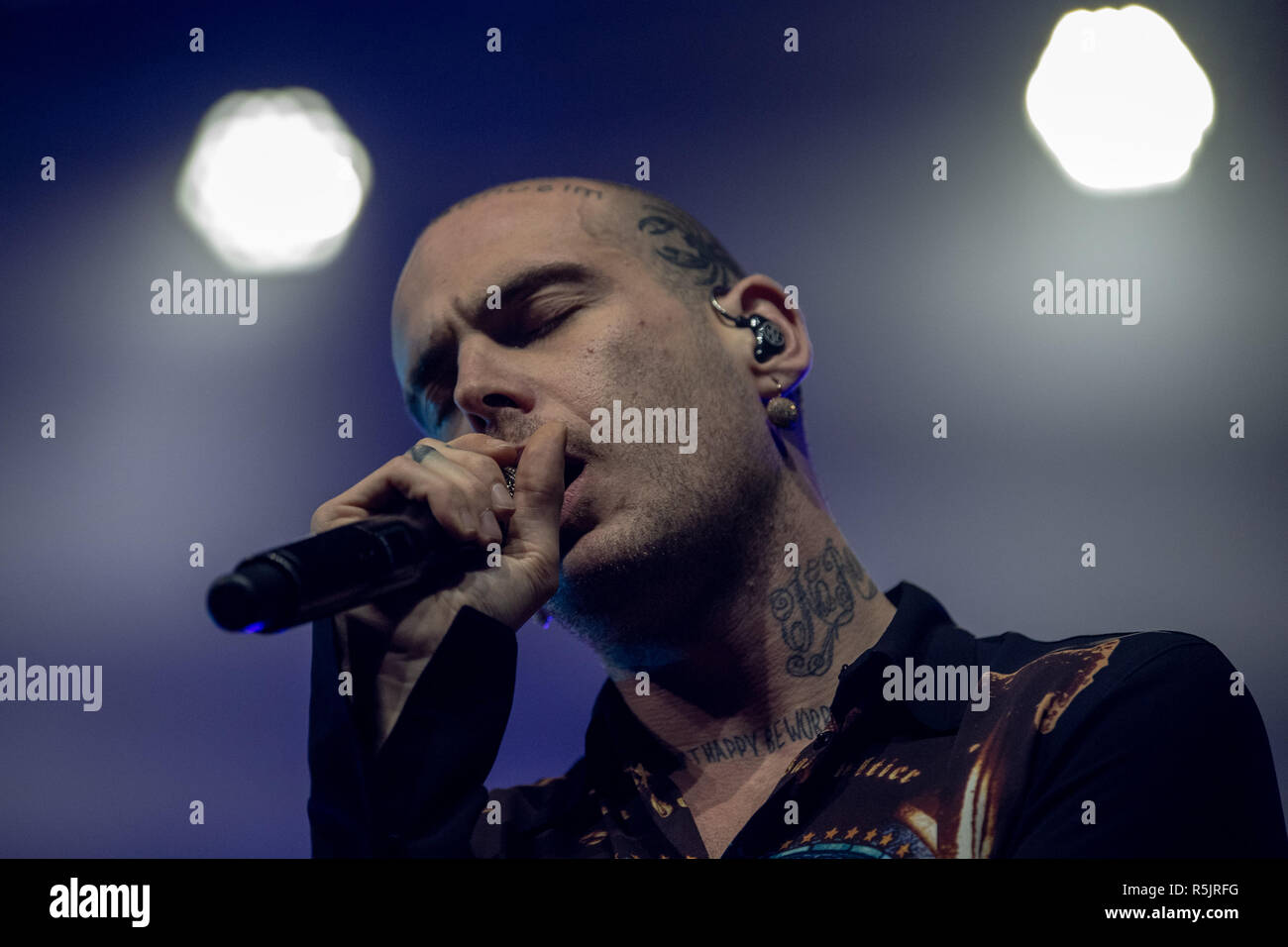 Padoue, Italie. 06Th Nov, 2018. Les concerts de musique : Gemitaiz pendant le paradis perdu Club Tour à Padoue 01 Décembre 2018 : Crédit Photo Agency indépendante/Alamy Live News Banque D'Images