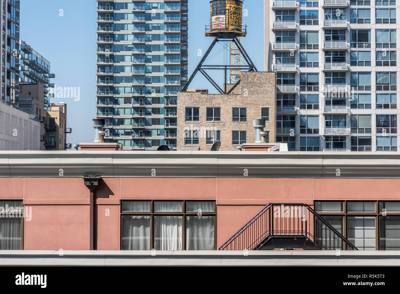 Bâtiments dans le centre-ville de Chicago Banque D'Images
