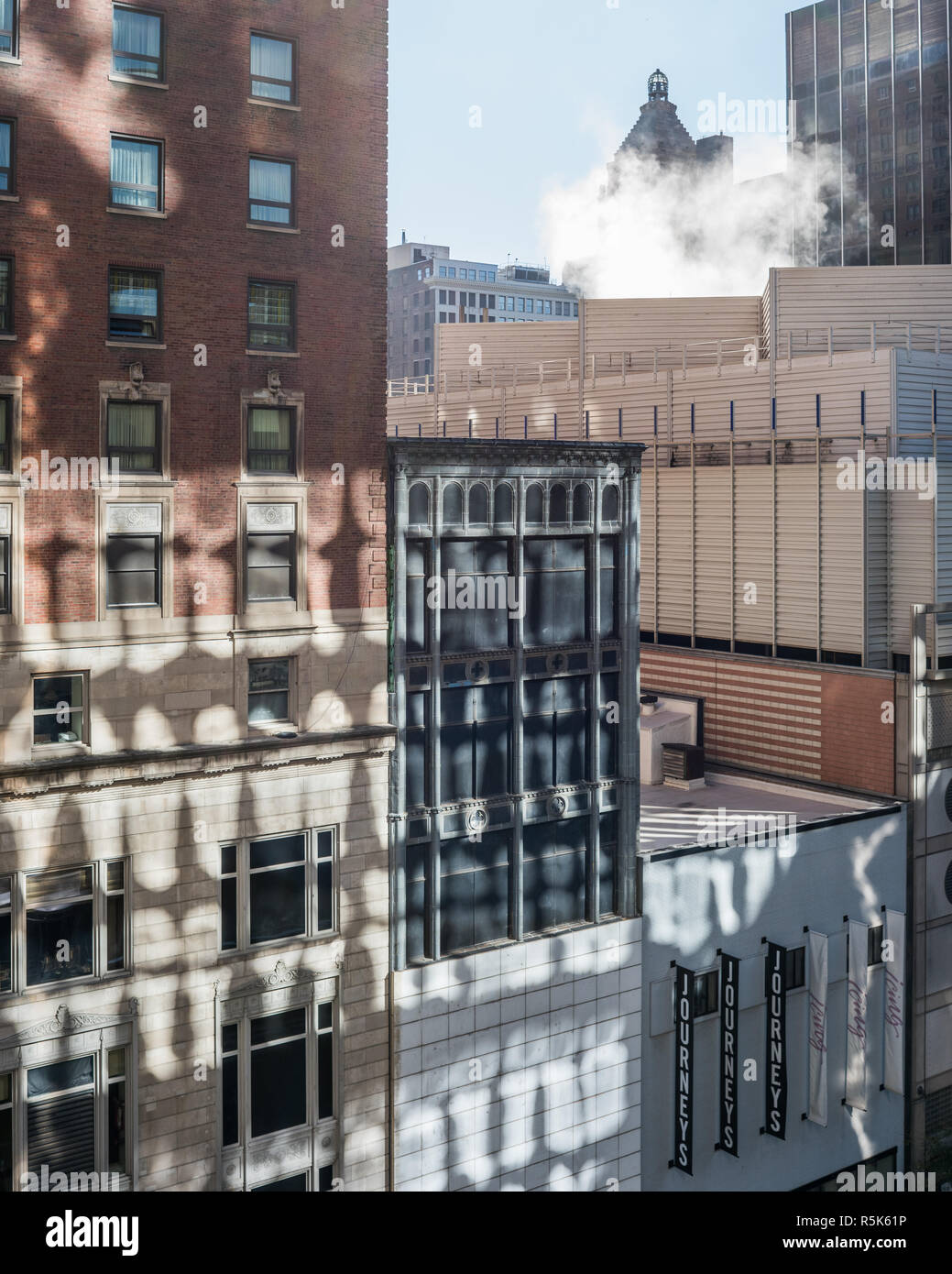 Bâtiments dans le centre-ville de Chicago Banque D'Images