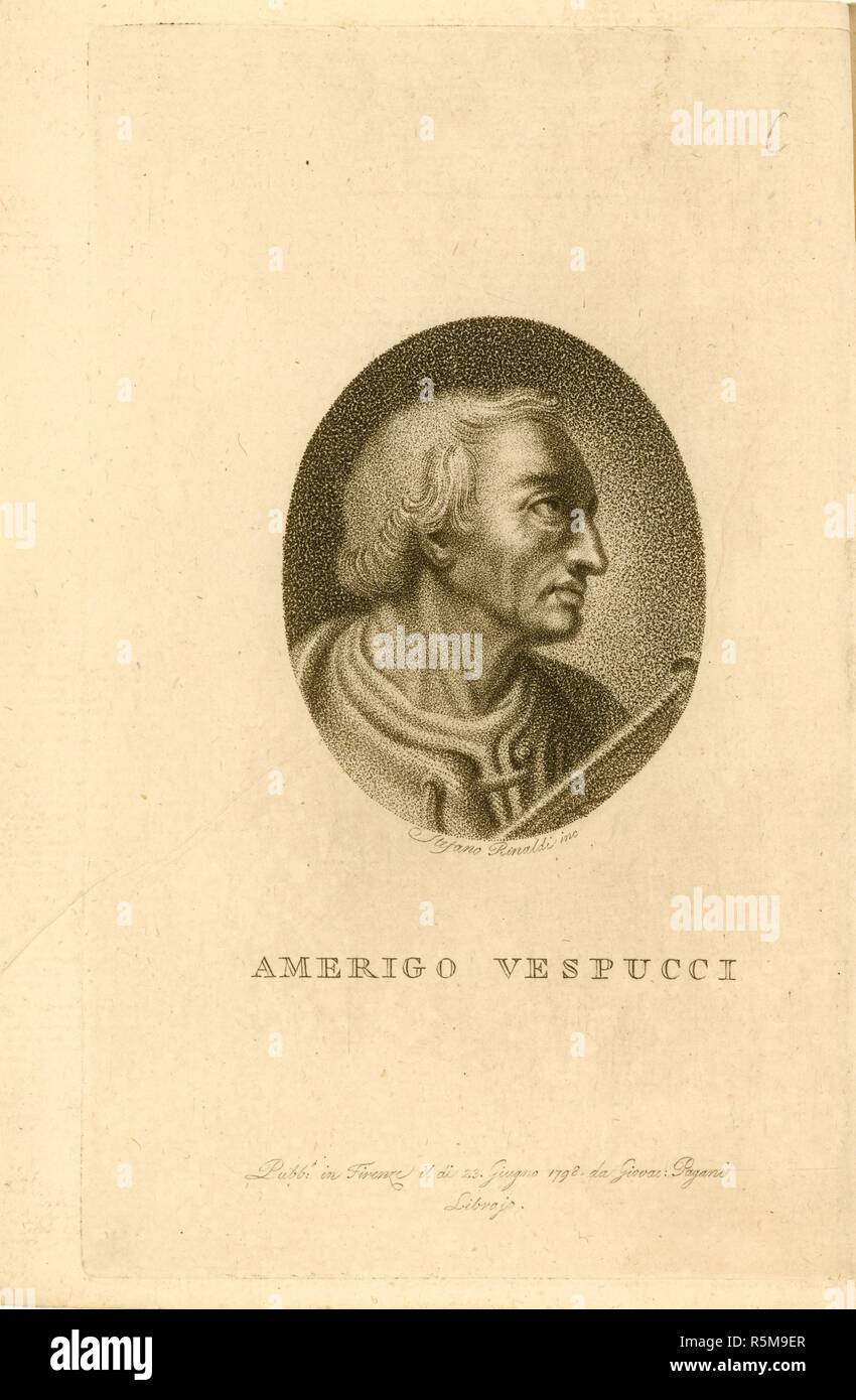Portrait d’Amerigo Vespucci. Musée : collection privée. Auteur