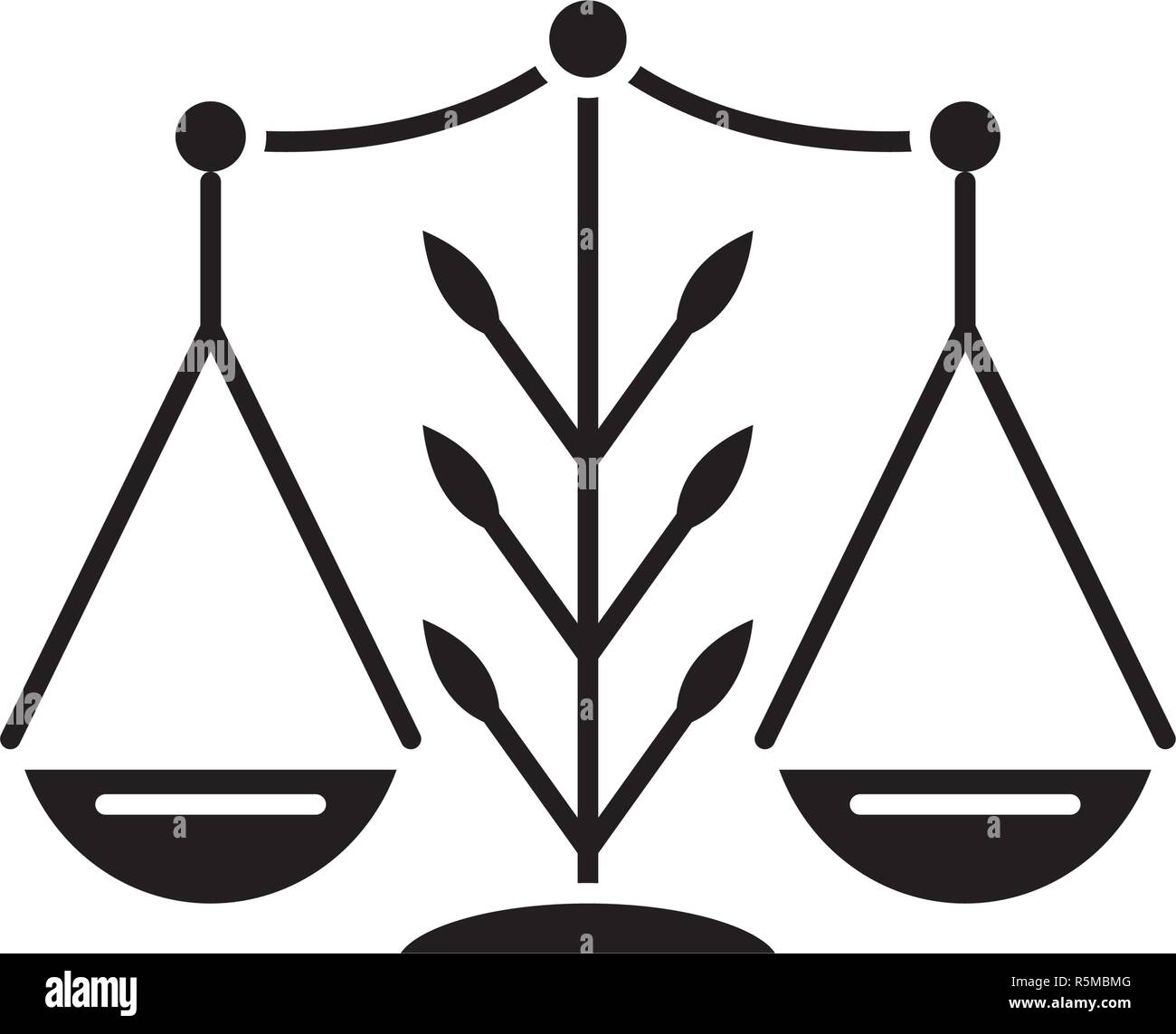 La loi, de plus en plus noire de l'icône vecteur signe sur fond isolé