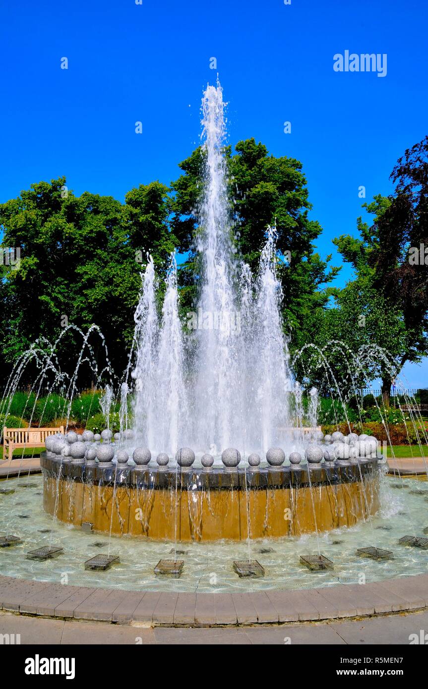 Fontaine du jubilé Alexandra Park Windsor Berkshire Banque D'Images