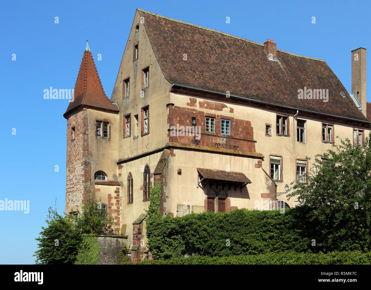 Les chÃ¢teaux d'oberhof à Saverne en Alsace Banque D'Images