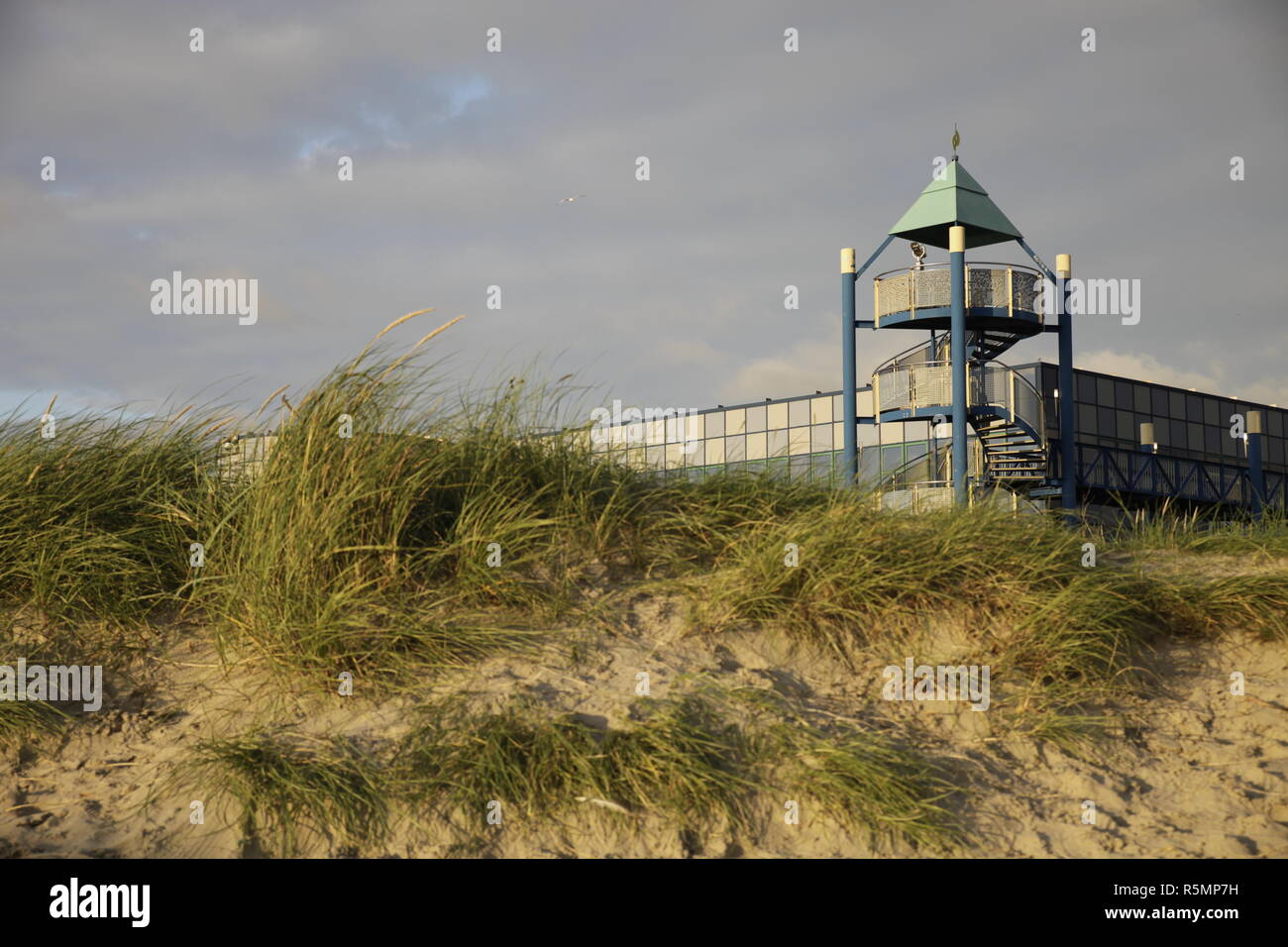 Strand de norden norddeich-en vue de la Banque D'Images