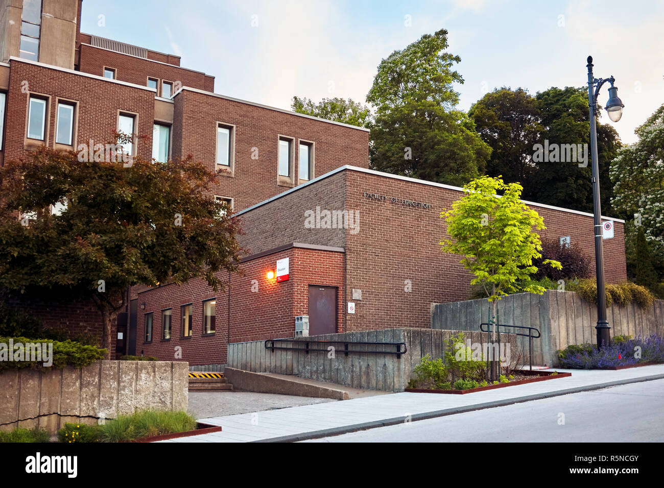 L'Université McGill, faculté de l'éducation des capacités au mont Royal, Montréal, Québec, Canada. Banque D'Images
