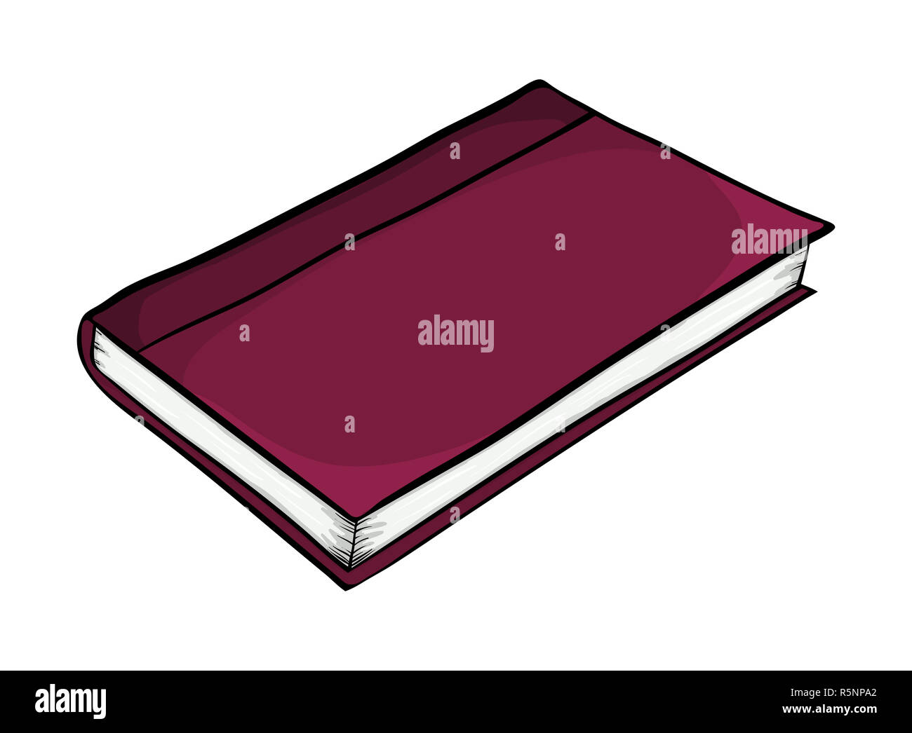 Livre fermé cartoon vector icône Symbole du design. Belle illustration ...