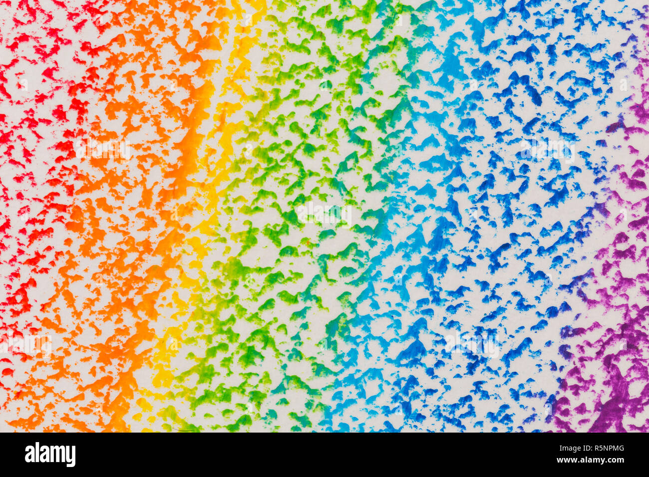 Crayon rainbow background Banque D'Images