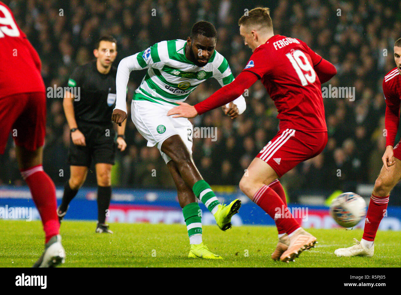 Hampden Park, Glasgow, Ecosse. 2 Décembre, 2018. Finale de Coupe de Betfred le football. Aberdeen contre Celtic. : - (Photo par Ewan Bootman/Scottish Borders Media/Alamy Live News) Banque D'Images