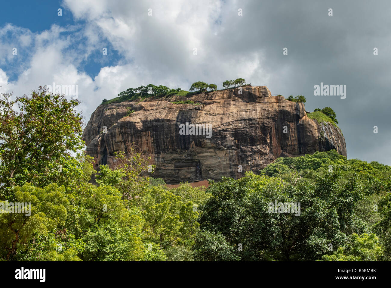 Le Rocher du Lion, Sigiriya, Sri Lanka Banque D'Images