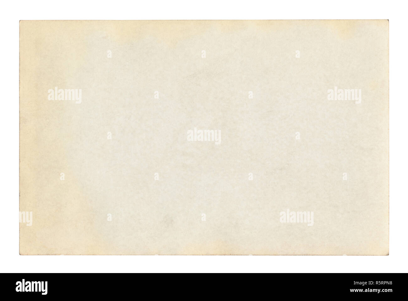 Vintage papier fond isolé - (chemin inclus) Banque D'Images