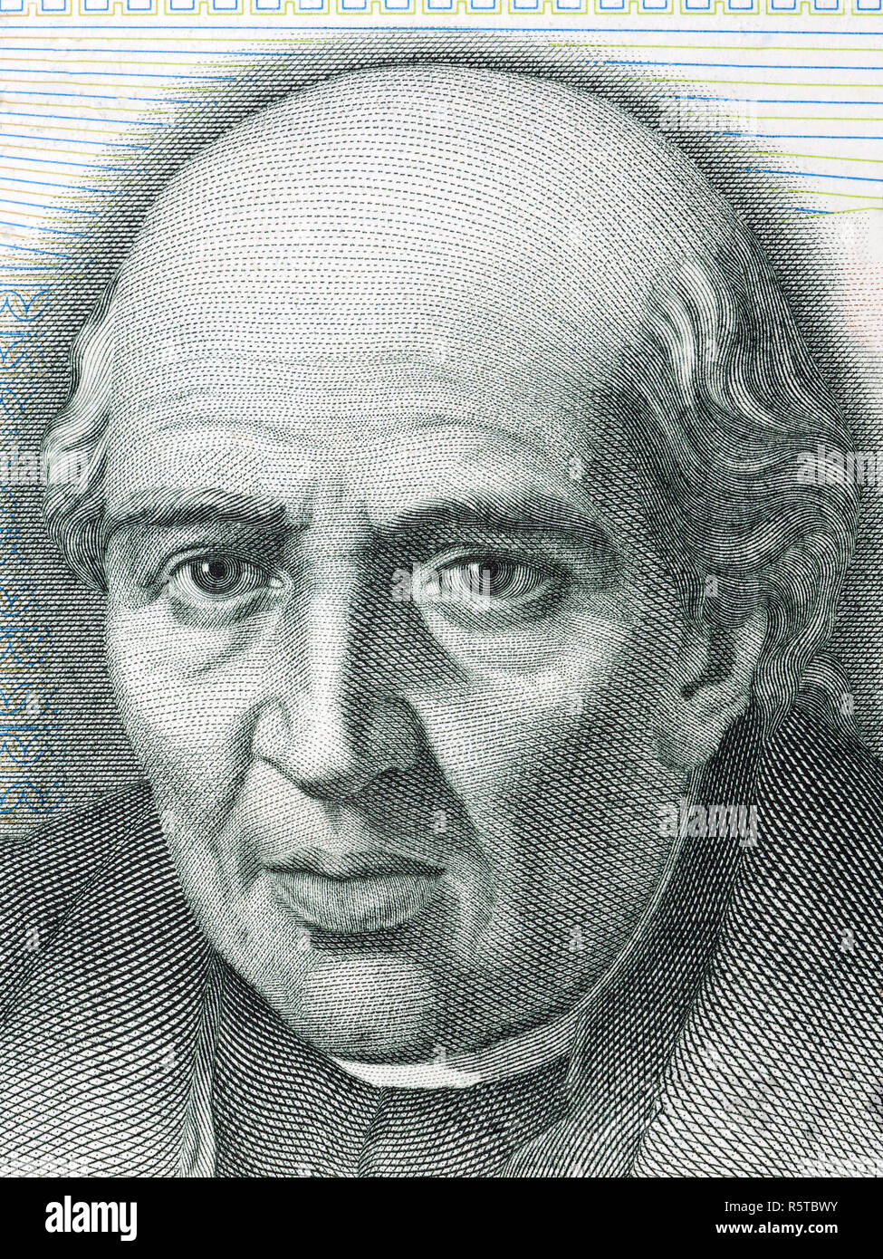 Miguel Hidalgo y Costilla portrait Banque D'Images