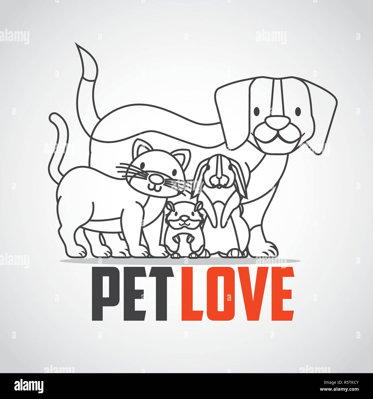 L Amour Animal Et Veterinaire Chien Chat Hamster Lapin Vector Illustration Image Vectorielle Stock Alamy L Amour Animal Et Veterinaire Chien Chat Hamster Lapin Vector Illustration Image Vectorielle Stock Alamy