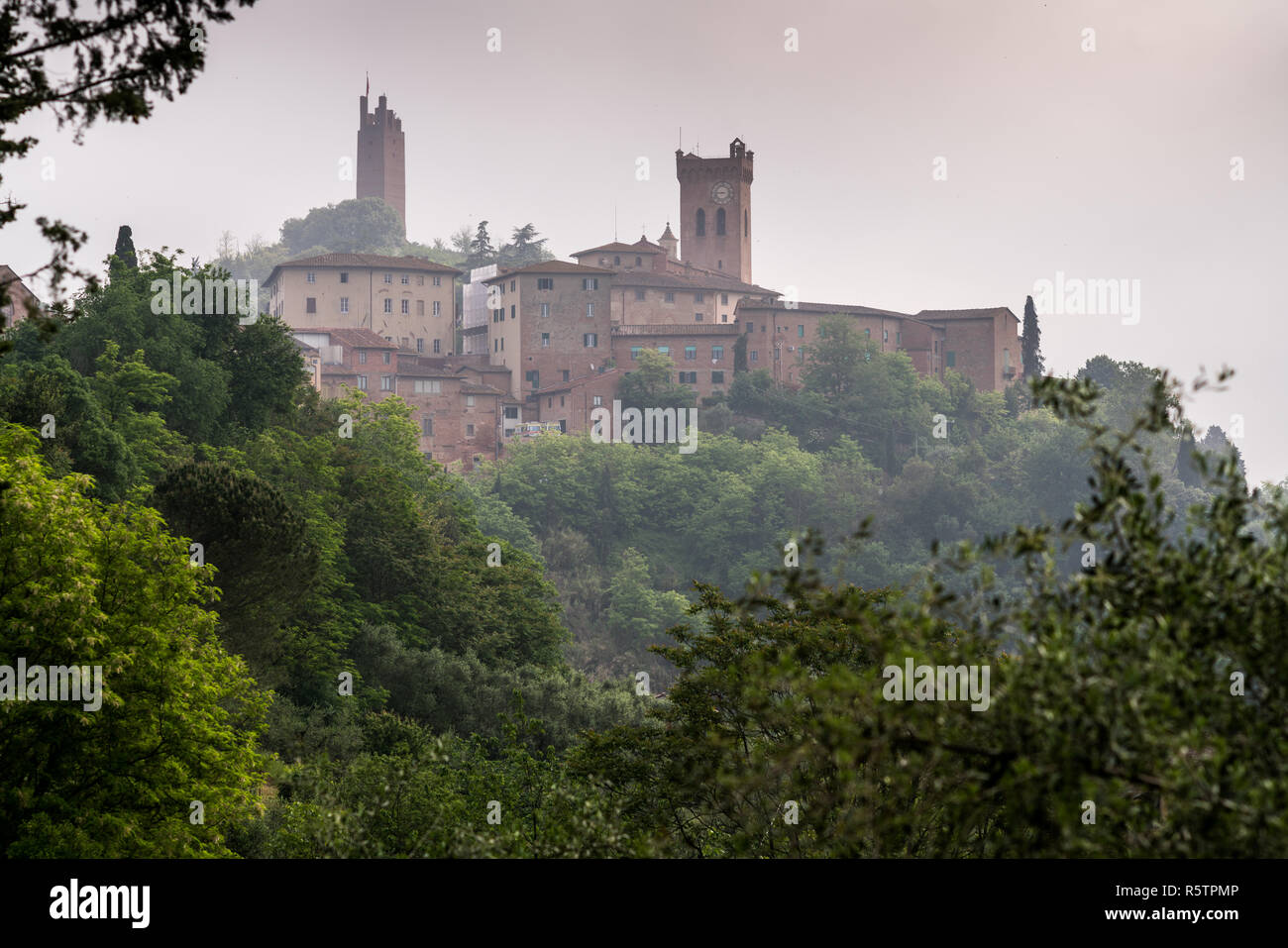 San Miniato, en Toscane, Italie, Europe. Banque D'Images