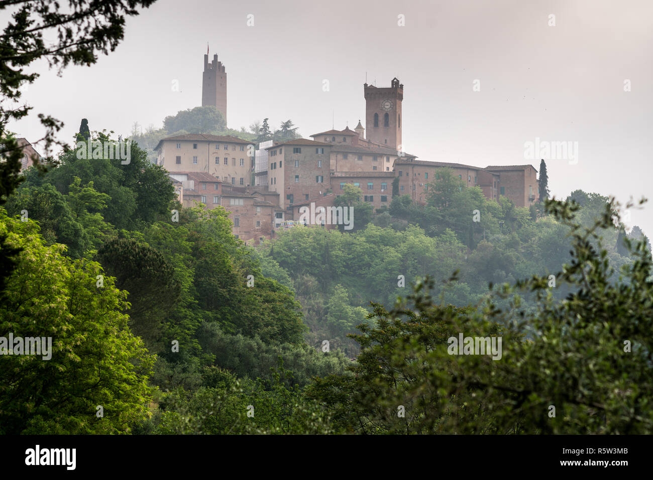 San Miniato, en Toscane, Italie, Europe. Banque D'Images
