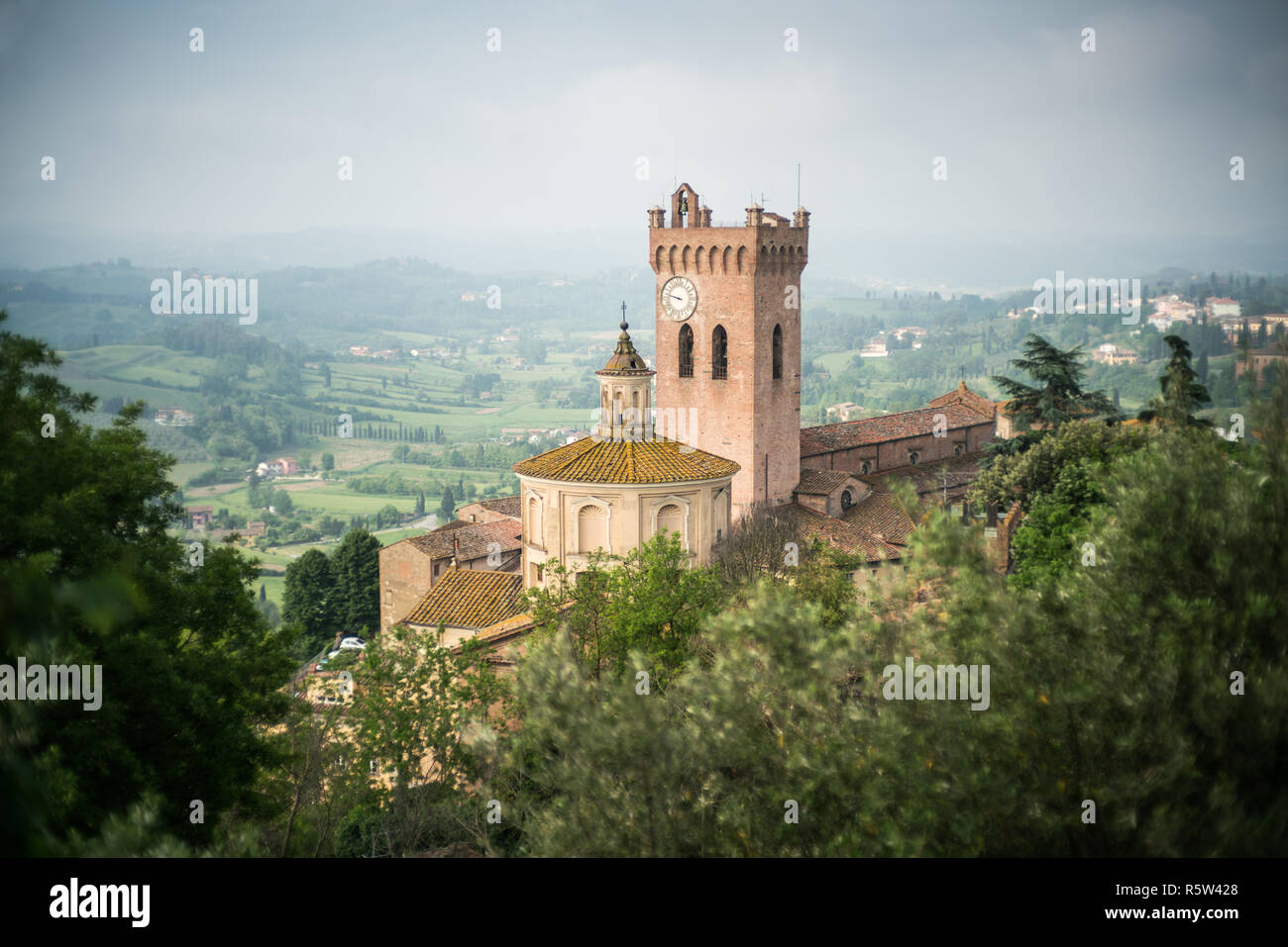 San Miniato, en Toscane, Italie, Europe. Banque D'Images