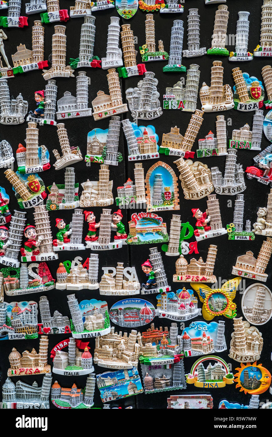 Assiette souvenir Pise - Torre Pendente (Tour de Pise