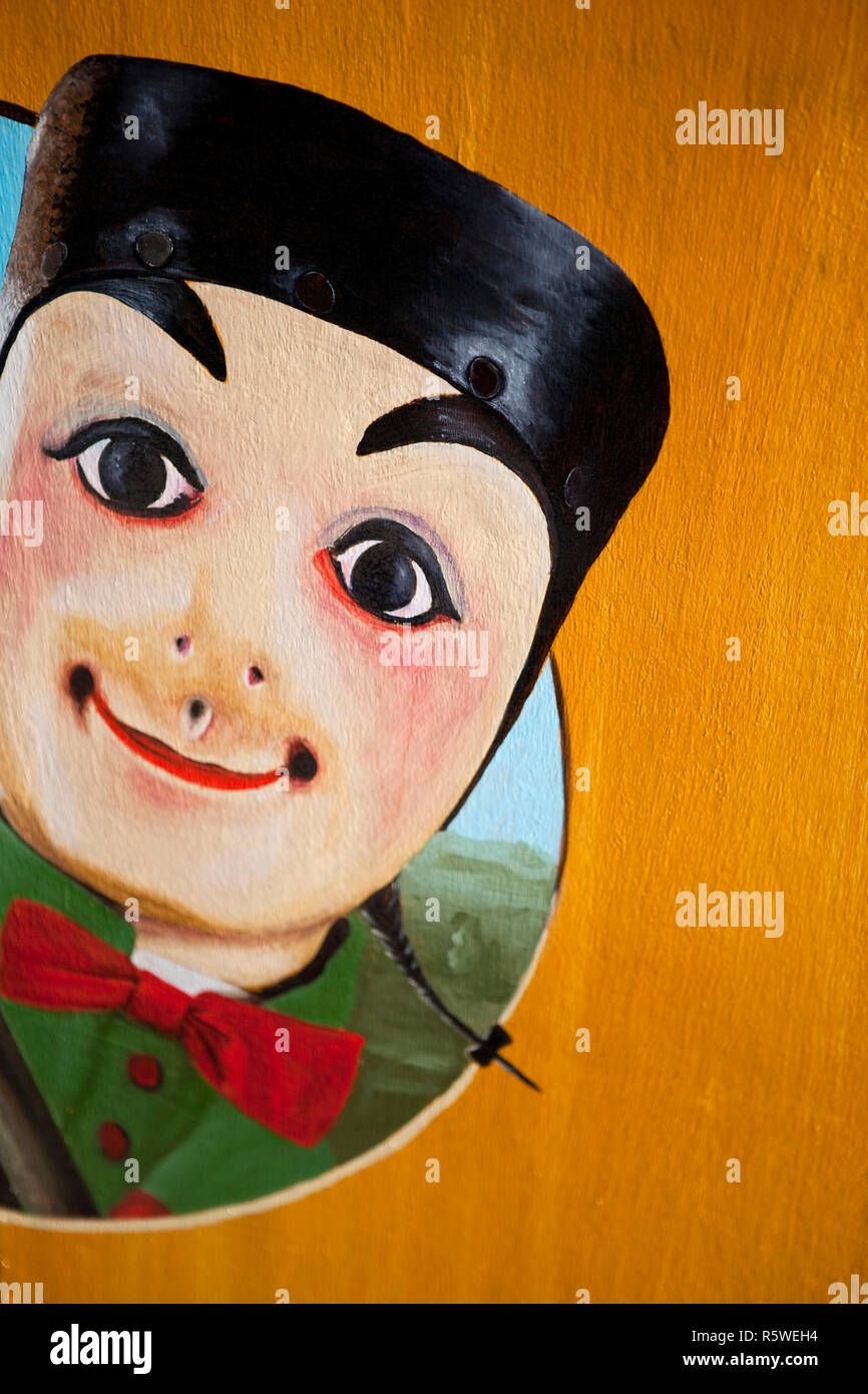 Marionnette Guignol français Banque D'Images