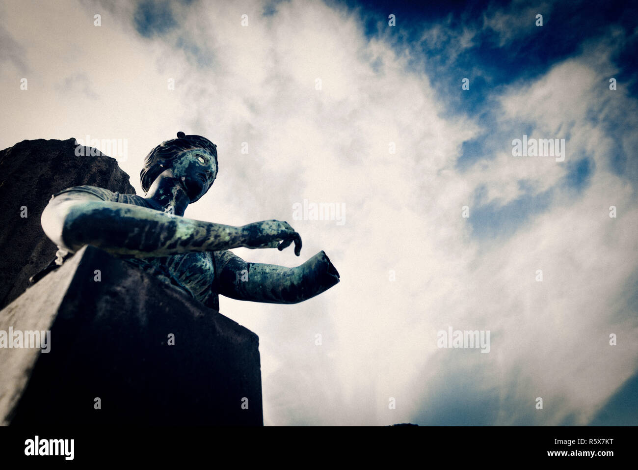 Parc archéologique de Pompéi Banque D'Images