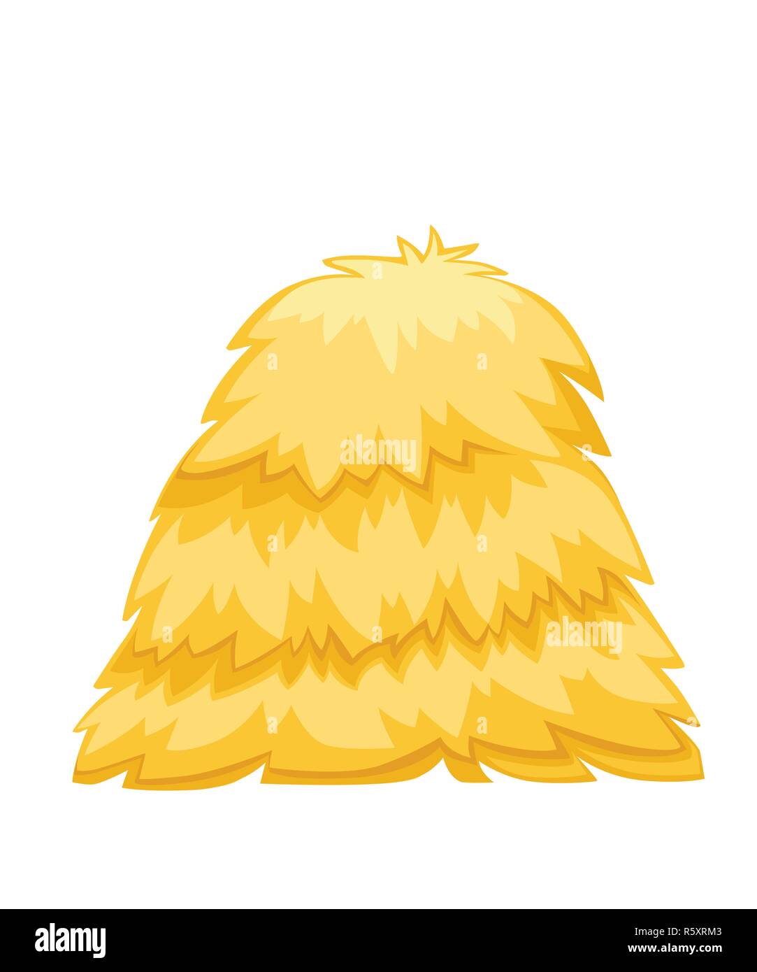 pic Foin Dessin Couleur https www alamyimages fr la couleur d or de balles de foin botte de television vector illustration isole sur fond blanc image227397411 html