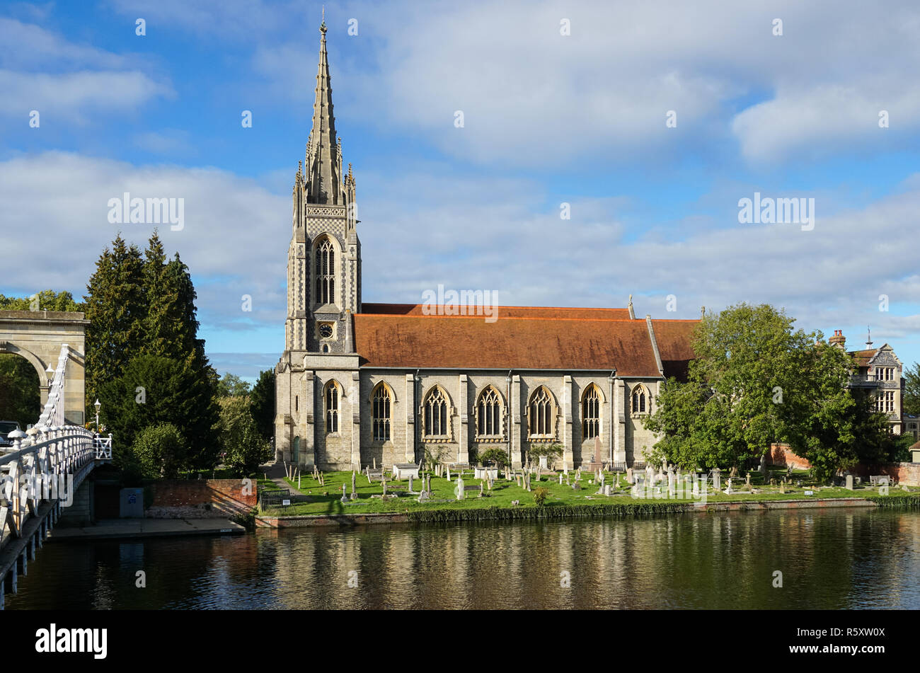 All Saints Church, à Marlow, dans le Buckinghamshire, Angleterre Royaume-Uni UK Banque D'Images