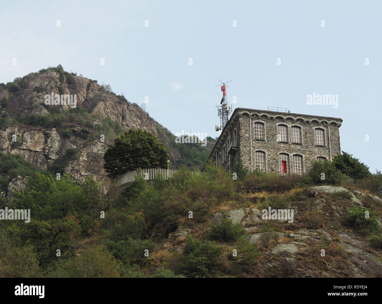 Power Station à Pont Saint Martin Banque D'Images