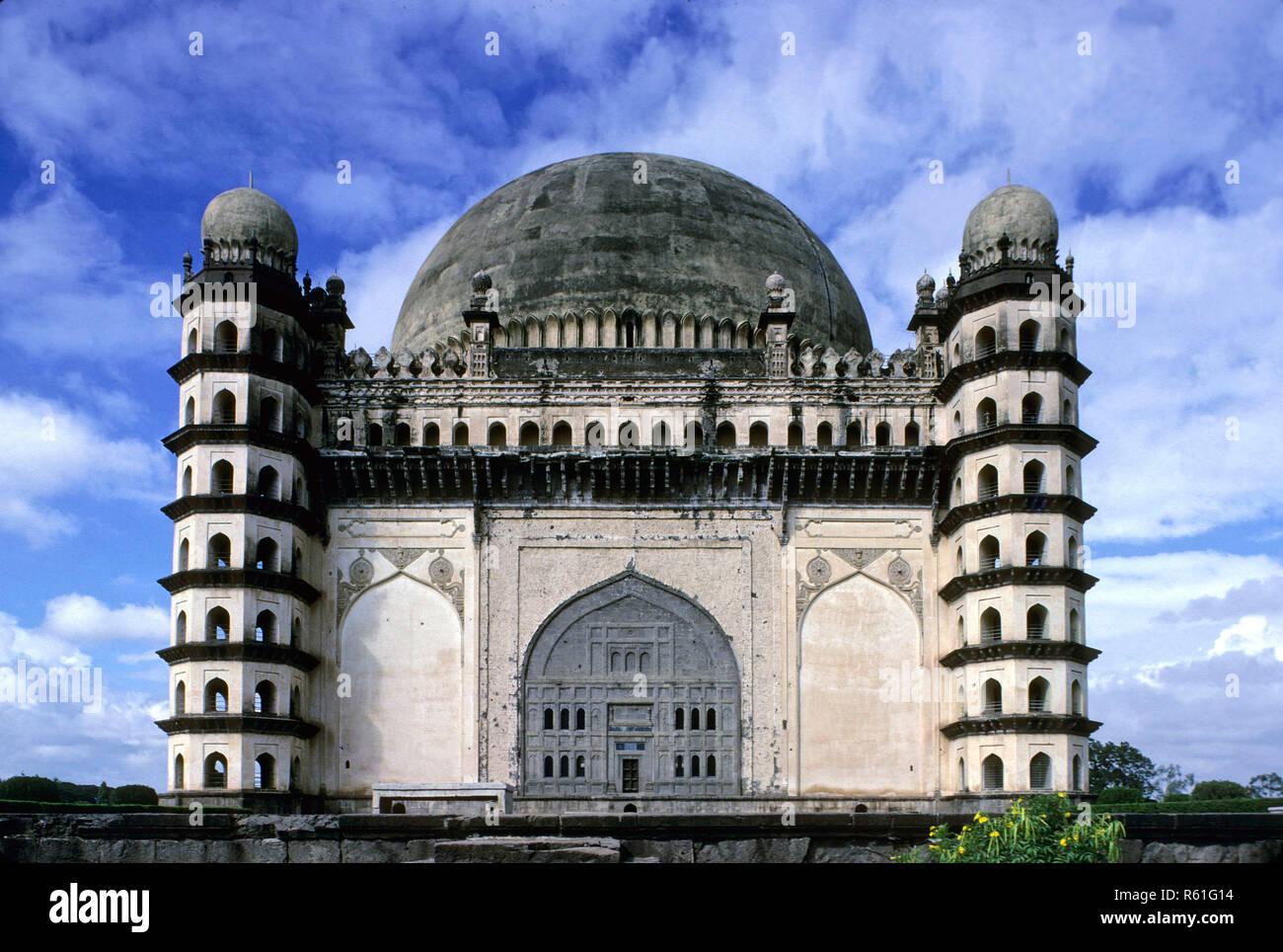 Gol Gumbaz, Mestia, Karnataka, Inde Banque D'Images