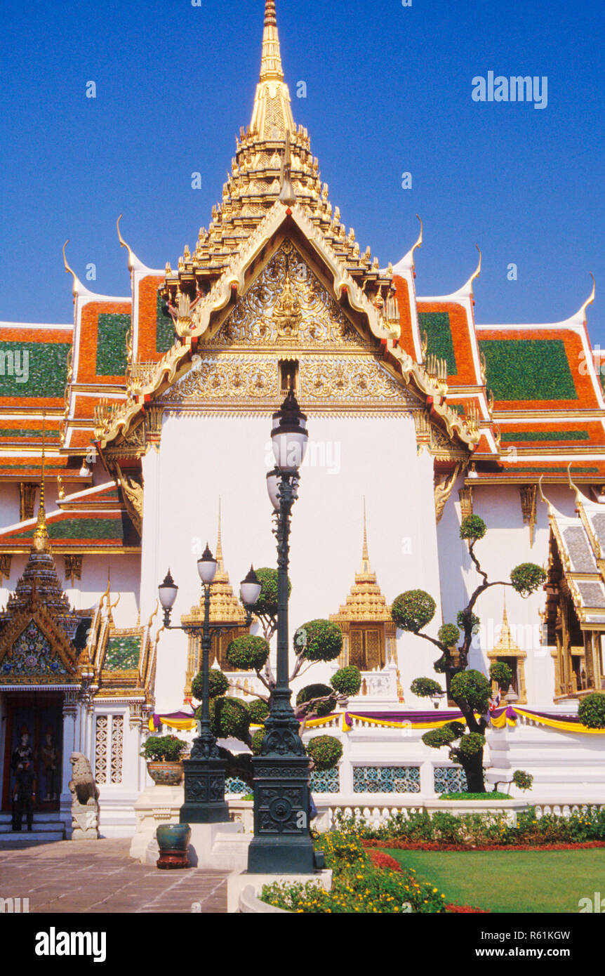 Grand Palace, Bangkok, Thaïlande Banque D'Images