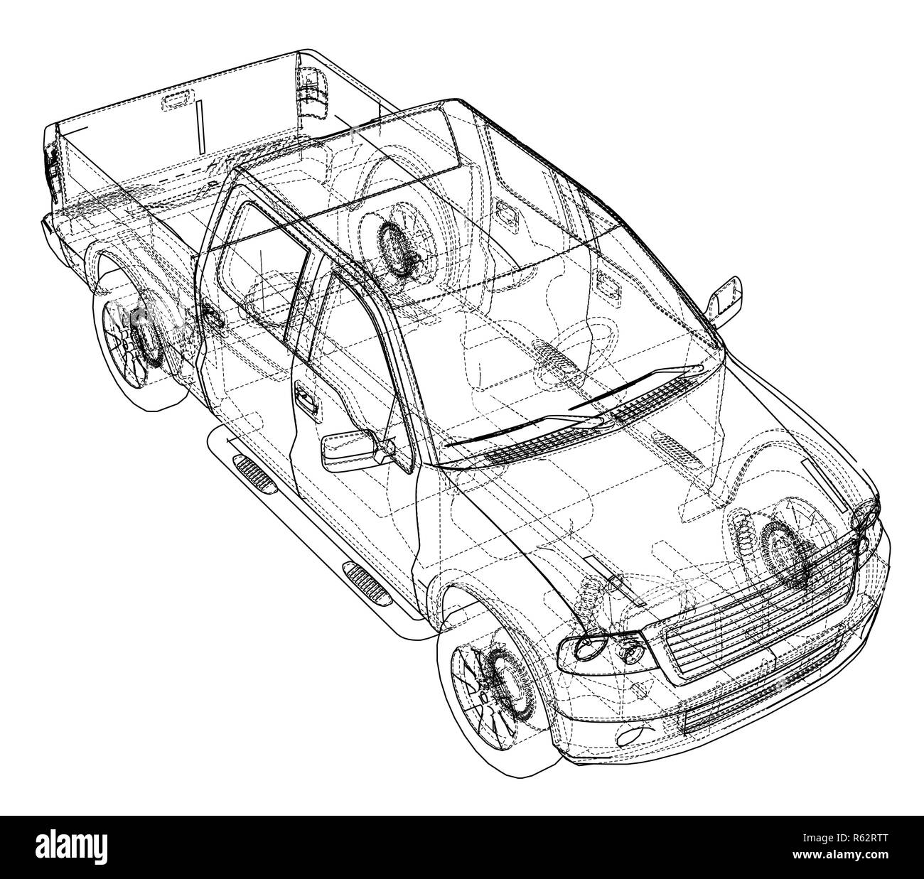Suv Voiture Contour De Dessin 3d Illustration Photo Stock Alamy Suv Voiture Contour De Dessin 3d Illustration Photo Stock Alamy