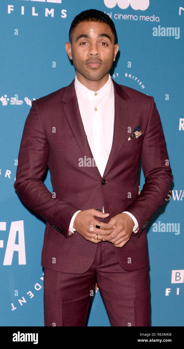 La photo doit être crédité ©Presse Alpha 078237 02/12/2018 Anthony Welsh au British Independent Film Awards 2018 BIFA tenue à Old Billingsgate à Londres. Banque D'Images