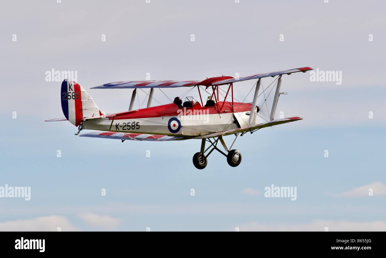 1931 DH82a Tiger Moth 'K2585' Banque D'Images