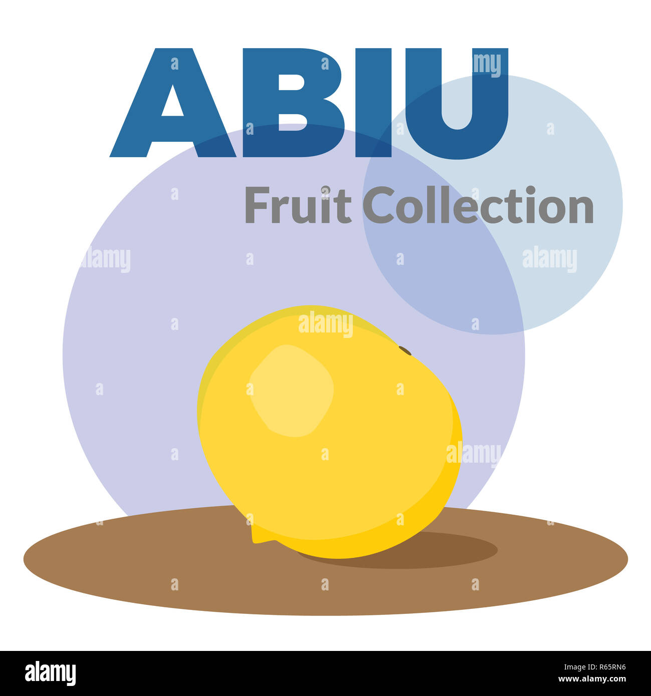 Pouteria caimito ou l'abiu (fruit d'or) isolé sur fond. Vector jaune fruits tropicaux. Banque D'Images