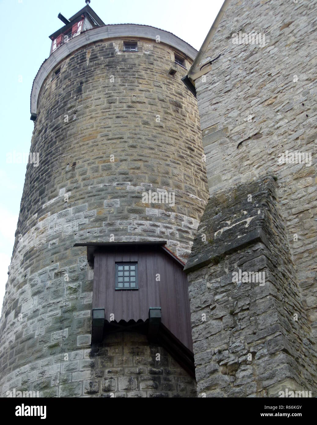 Tour De Guet Du Haut Moyen Age Photo Stock Alamy