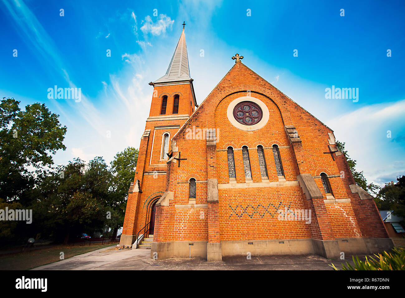 L'église anglicane All Saints New South Wales Australie tumut Banque D'Images