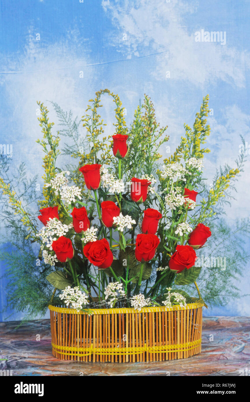 Bouquet de fleurs Banque D'Images