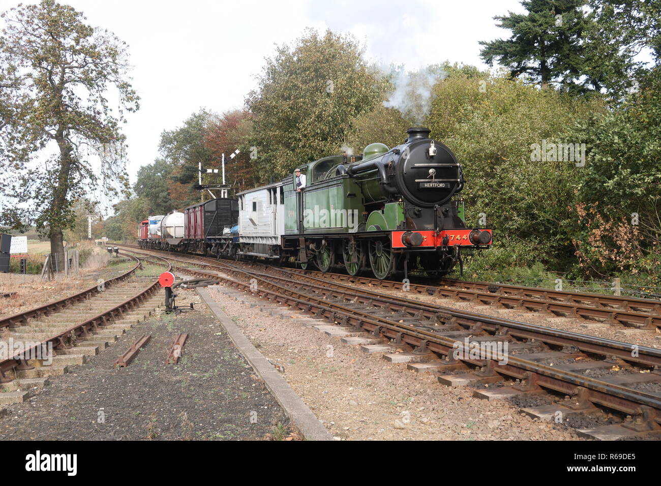 North Norfolk de fer. Banque D'Images