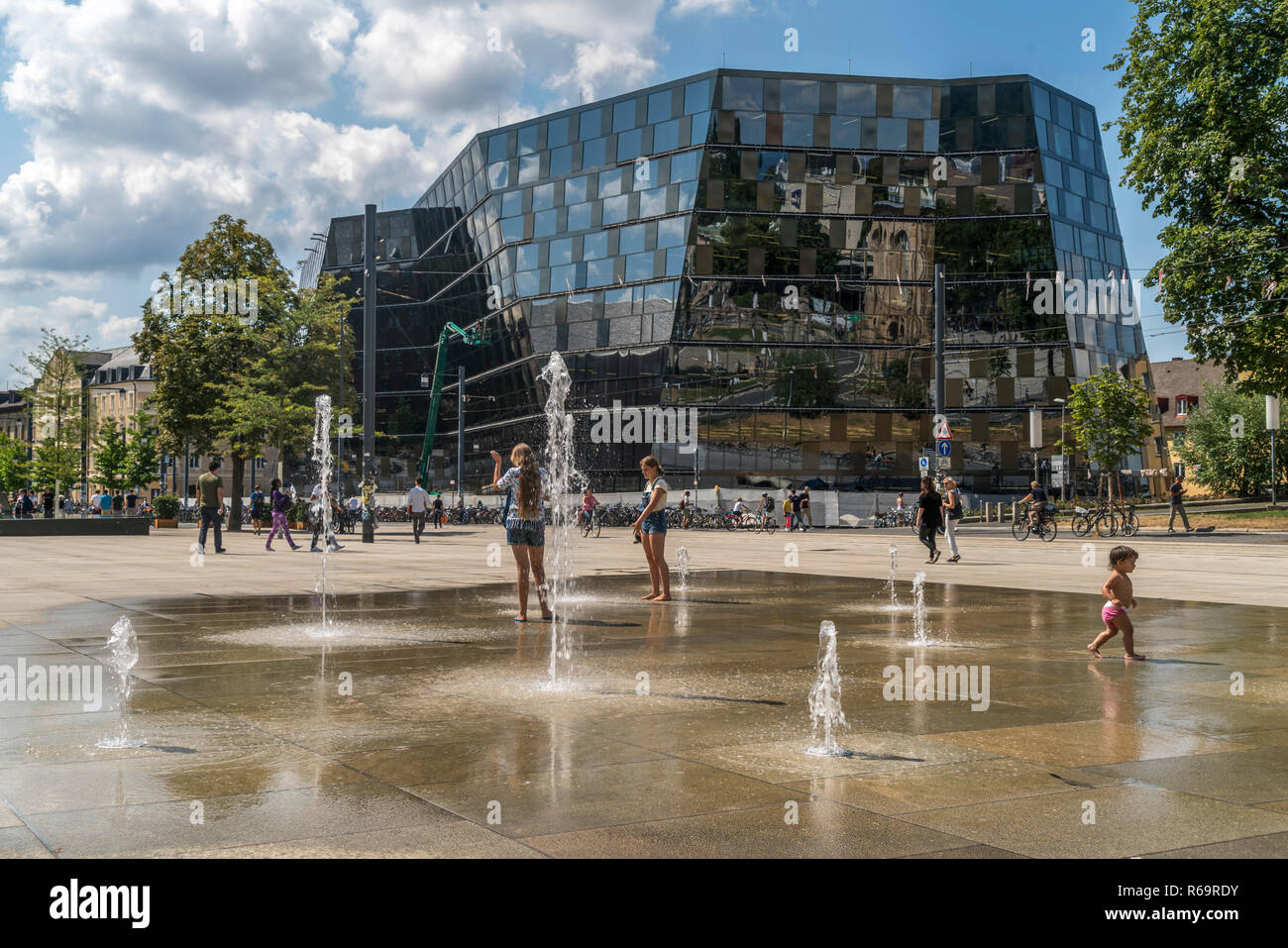 La bibliothèque de l'Université de Fribourg-en-Brisgau, Forêt Noire,  Bade-Wurtemberg, Allemagne Photo Stock - Alamy