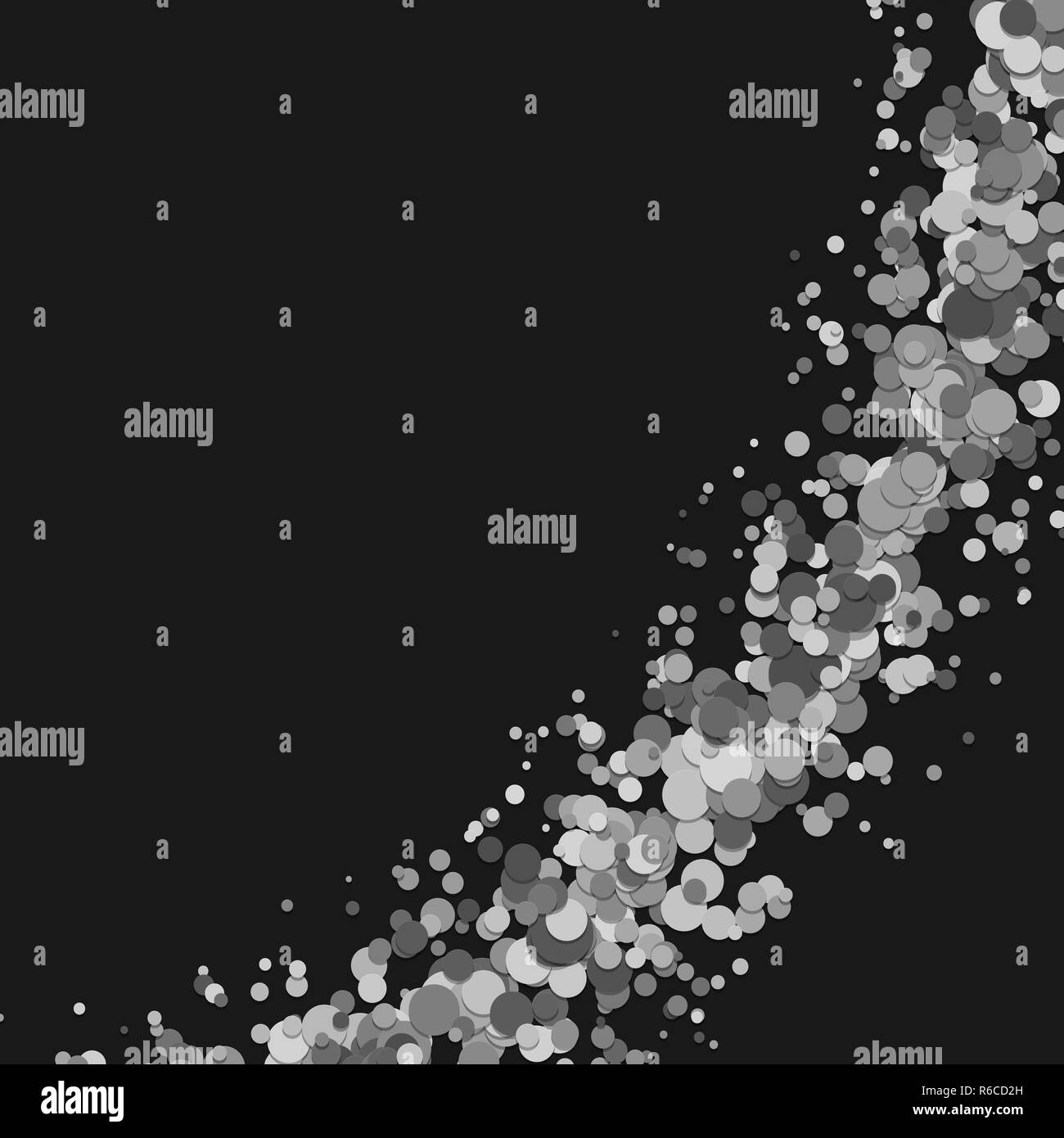 Vierge - abstract saupoudré confetti dot arrière-plan modèle Illustration de Vecteur