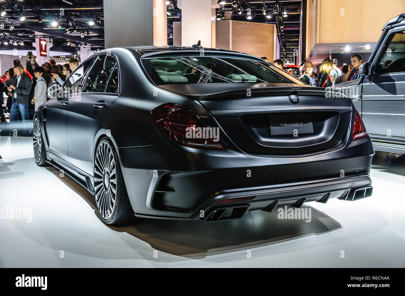 Francfort Sept 15 Mansory Black Edition Mercedes Classe S Amg S63 Presente A L Iaa International Motor Show Le Septembre 15 A Francfort Ge Photo Stock Alamy